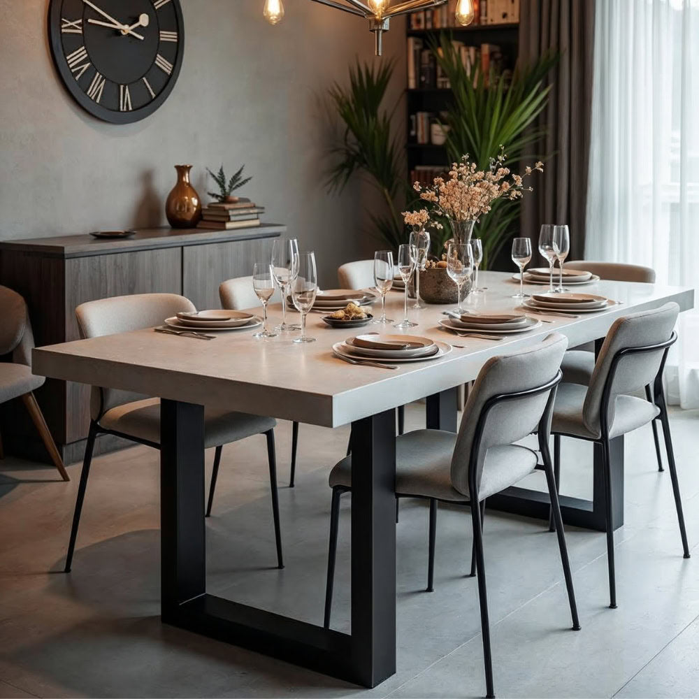 UrbanStone - Polished Concrete Dining Table