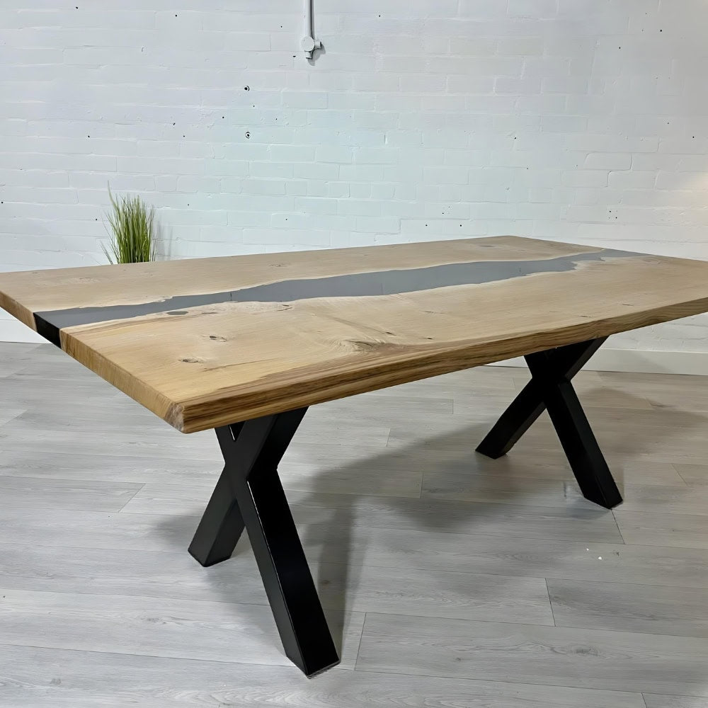 LiveFlow - Resin River Dining Table